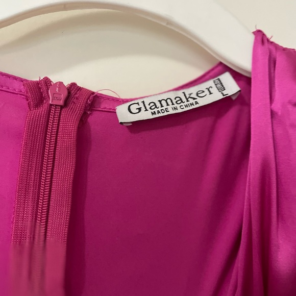 Hot pink dress - Picture 3 of 4